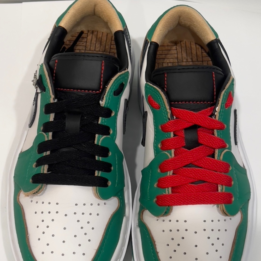 Nike Green/White/Black Nike Jordan 1 Elevate size 6 - Picture 3 of 6